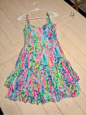 Lilly Pulitzer Lula Catch the Wave - Tiered Sundress